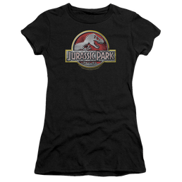 Jurassic Park Logo Juniors T-Shirt Juniors T-Shirt Jurassic Park   