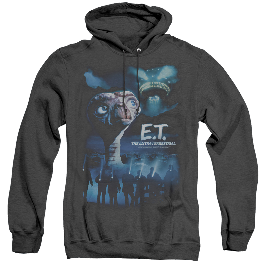 E.T. The Extra-Terrestrial Going Home - Heather Pullover Hoodie Heather Pullover Hoodie E.T.   