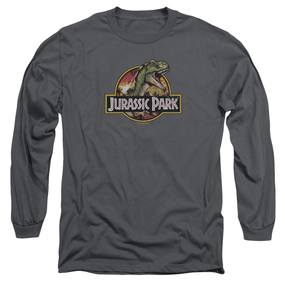 Jurassic Park Retro Rex Men's Long Sleeve T-Shirt Men's Long Sleeve T-Shirt Jurassic Park   