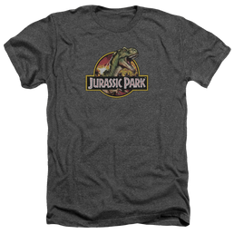 Jurassic Park Retro Rex Men's Heather T-Shirt Men's Heather T-Shirt Jurassic Park   
