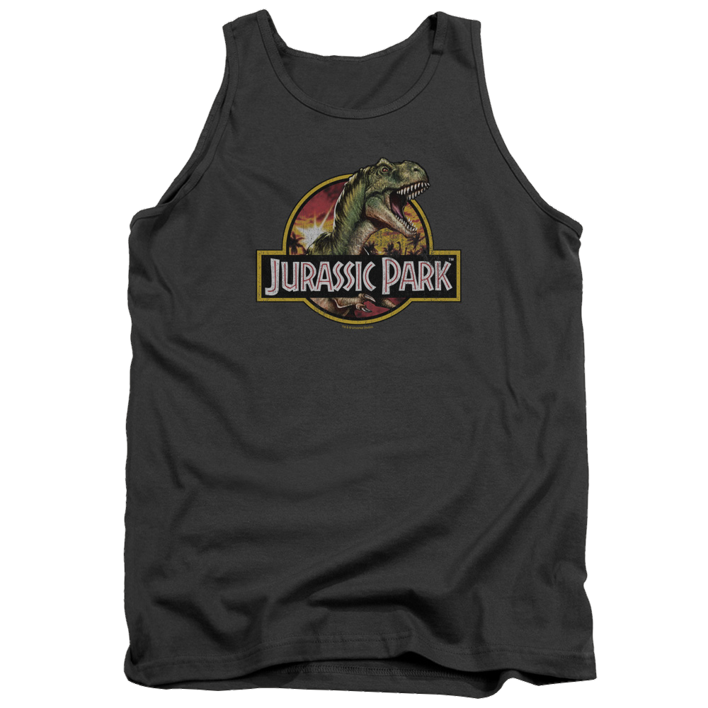 Jurassic Park Retro Rex Men's Tank Men's Tank Jurassic Park   