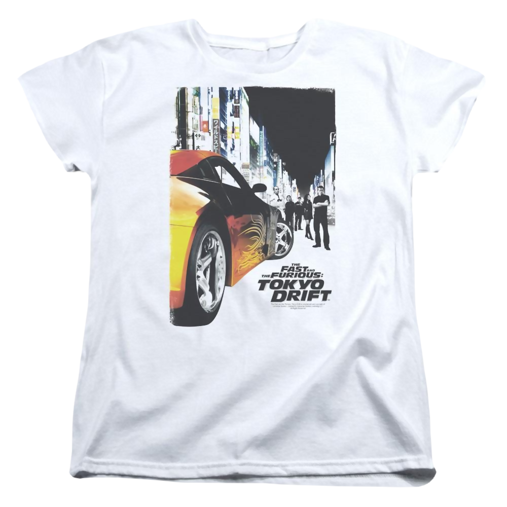 Fast and Furious Poster - Women's T-Shirt Women's T-Shirt Fast and Furious   