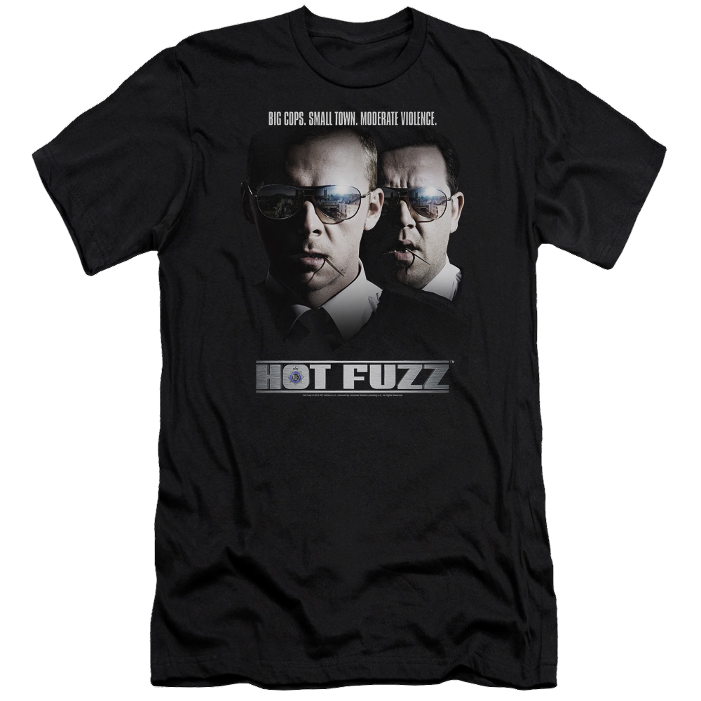 Hot Fuzz Big Cops - Men's Premium Slim Fit T-Shirt Men's Premium Slim Fit T-Shirt Hot Fuzz   