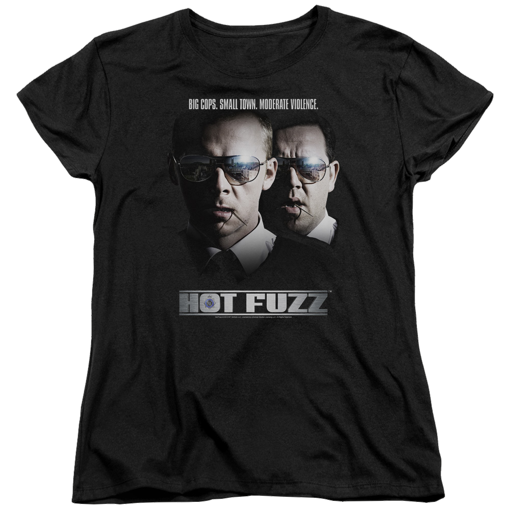 Hot Fuzz Big Cops - Women's T-Shirt Women's T-Shirt Hot Fuzz   