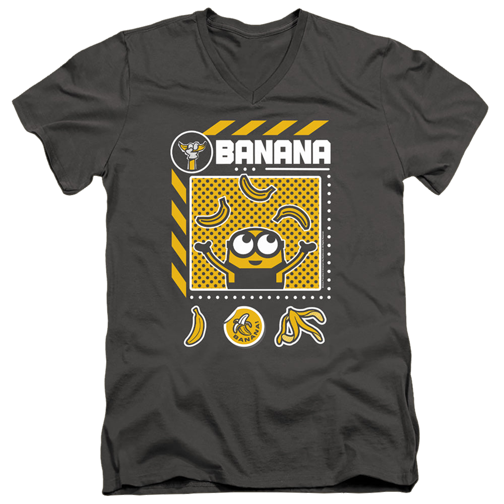 Minions Banana Icons - Men's V-Neck T-Shirt Men's V-Neck T-Shirt Minions   