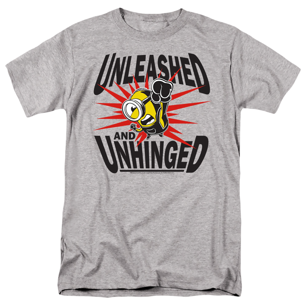 Minions Unleashed And Unhinged - Men's Regular Fit T-Shirt Men's Regular Fit T-Shirt Minions   