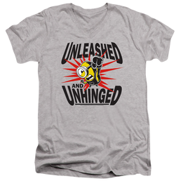 Minions Unleashed And Unhinged - Men's V-Neck T-Shirt Men's V-Neck T-Shirt Minions   