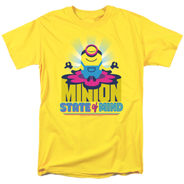 Minions Minion State Of Mind - Men's Regular Fit T-Shirt Men's Regular Fit T-Shirt Minions   