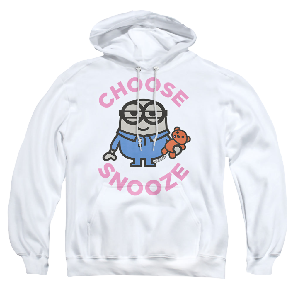 Minions Choose Snooze - Pullover Hoodie Pullover Hoodie Minions   
