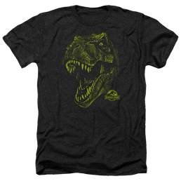 Jurassic Park Rex Mount Men's Heather T-Shirt Men's Heather T-Shirt Jurassic Park   