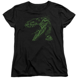 Jurassic Park Raptor Mount Women's T-Shirt Women's T-Shirt Jurassic Park   