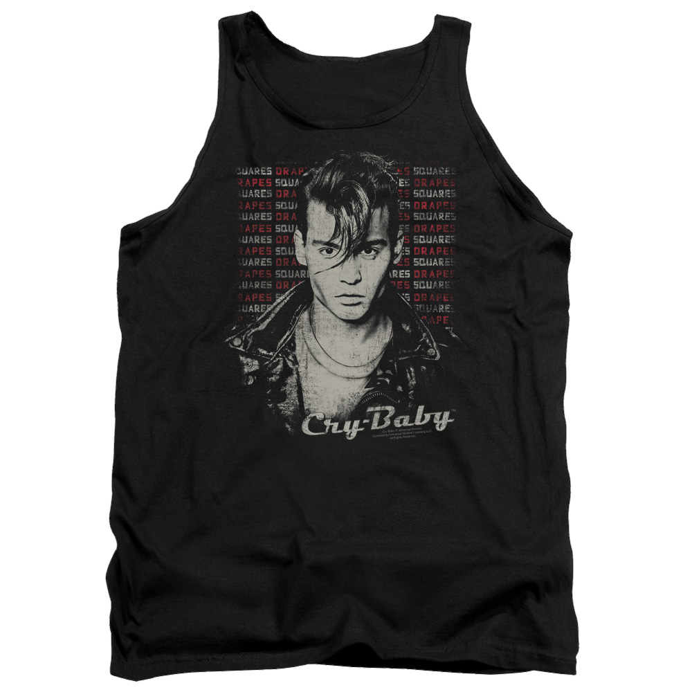 Cry Baby Drapes & Squares - Men's Tank Top Men's Tank Cry Baby   