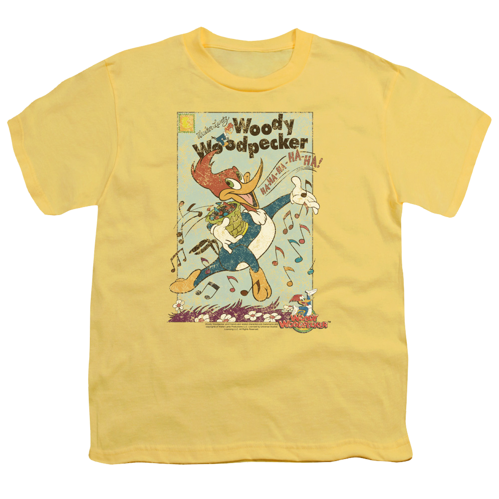 Woody Woodpecker Vintage Woody - Youth T-Shirt Youth T-Shirt (Ages 8-12) Woody Woodpecker   