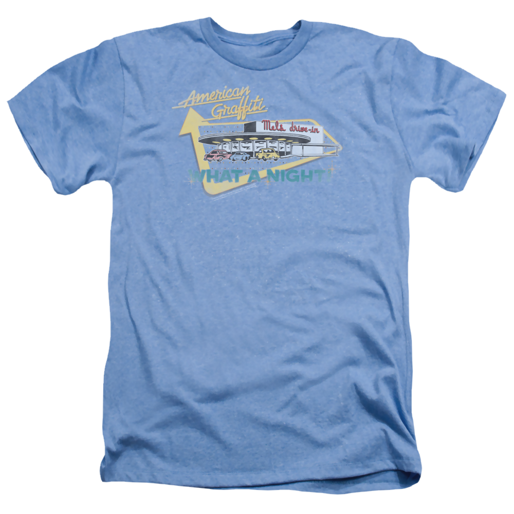 American Graffiti Mels Drive In - Men's Heather T-Shirt Men's Heather T-Shirt American Graffiti   