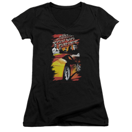 Fast and Furious Drifting Crew - Juniors V-Neck T-Shirt Juniors V-Neck T-Shirt Fast and Furious   