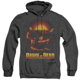 Dawn of the Dead Dawn Collage - Heather Pullover Hoodie Heather Pullover Hoodie Dawn of the Dead   