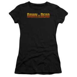 Dawn of the Dead Dawn Logo - Juniors T-Shirt Juniors T-Shirt Dawn of the Dead   