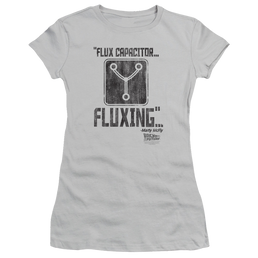 Back To The Future Fluxing - Juniors T-Shirt Juniors T-Shirt Back to the Future   