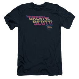 Back To The Future Great Scott - Men's Slim Fit T-Shirt Men's Slim Fit T-Shirt Back to the Future   