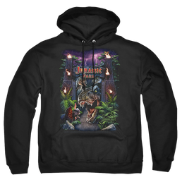 Jurassic Park Welcome To The Park Pullover Hoodie Pullover Hoodie Jurassic Park   