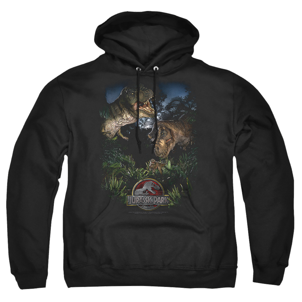 Jurassic Park Happy Family Pullover Hoodie Pullover Hoodie Jurassic Park   