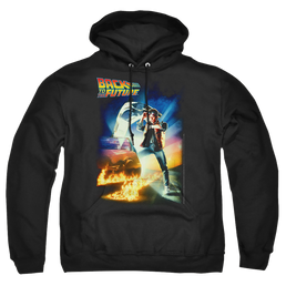 Back To The Future Poster - Pullover Hoodie Pullover Hoodie Back to the Future   