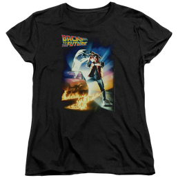 Back To The Future Poster - Women's T-Shirt Women's T-Shirt Back to the Future   