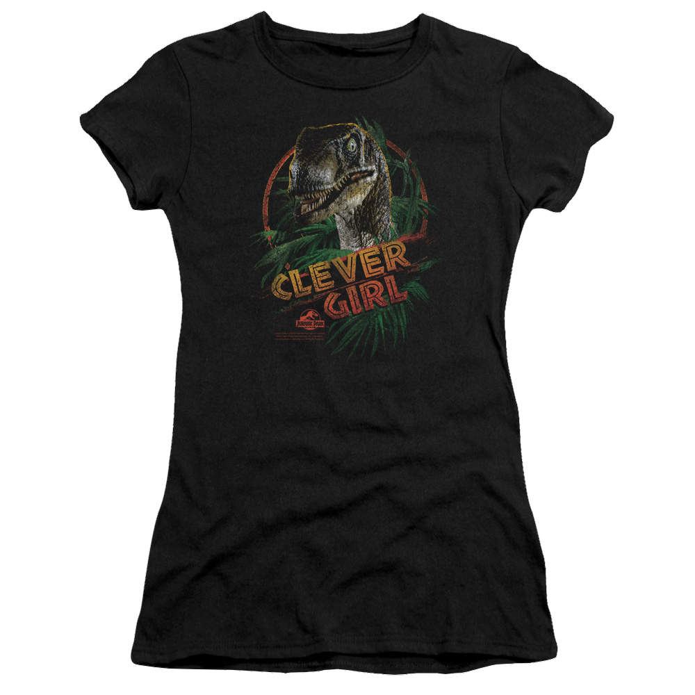 Jurassic Park Clever Girl Juniors T-Shirt Juniors T-Shirt Jurassic Park   