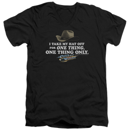Smokey & the Bandit Hat - Men's V-Neck T-Shirt Men's V-Neck T-Shirt Smokey & the Bandit   