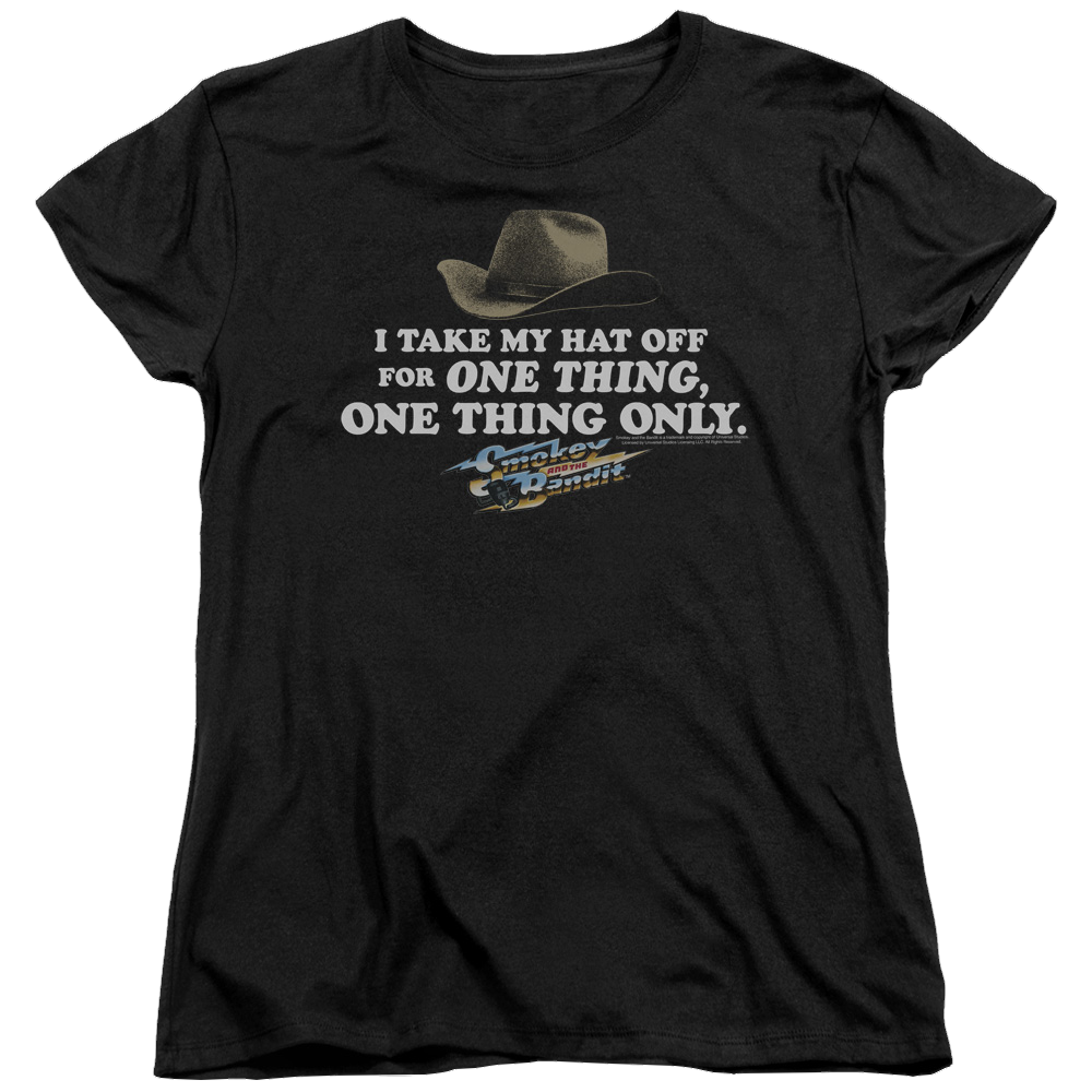 Smokey & the Bandit Hat - Women's T-Shirt Women's T-Shirt Smokey & the Bandit   