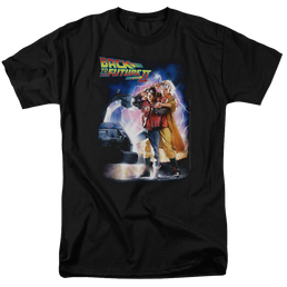 Back to the Future Trilogy Poster - Men's Regular Fit T-Shirt Men's Regular Fit T-Shirt Back to the Future   
