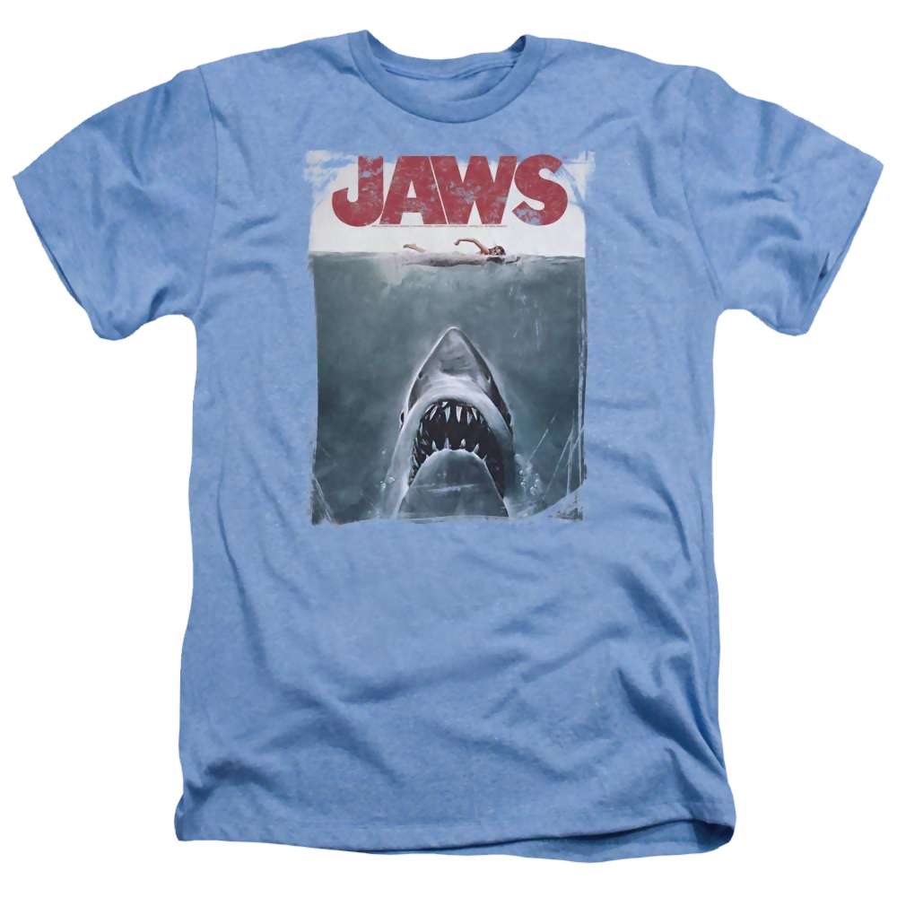 Jaws Title Men's Heather T-Shirt Men's Heather T-Shirt Jaws   