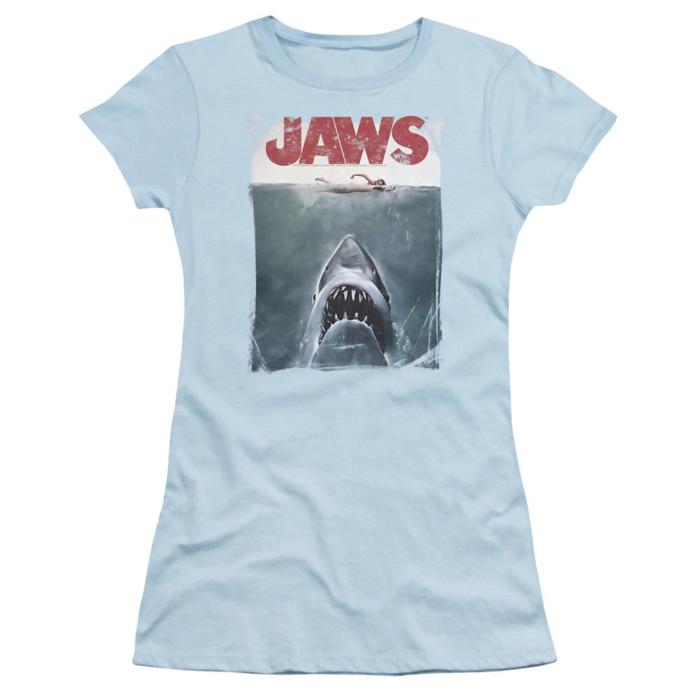 Jaws Title Juniors T-Shirt Juniors T-Shirt Jaws   