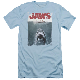 Jaws Title Men's Slim Fit T-Shirt Men's Slim Fit T-Shirt Jaws   