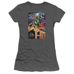 Jurassic Park Rex In The City Juniors T-Shirt Juniors T-Shirt Jurassic Park   