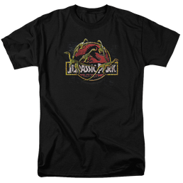 Jurassic Park Something Has Survived Men's Regular Fit T-Shirt Men's Regular Fit T-Shirt Jurassic Park   