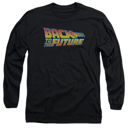 Back To The Future Logo - Men's Long Sleeve T-Shirt Men's Long Sleeve T-Shirt Back to the Future   