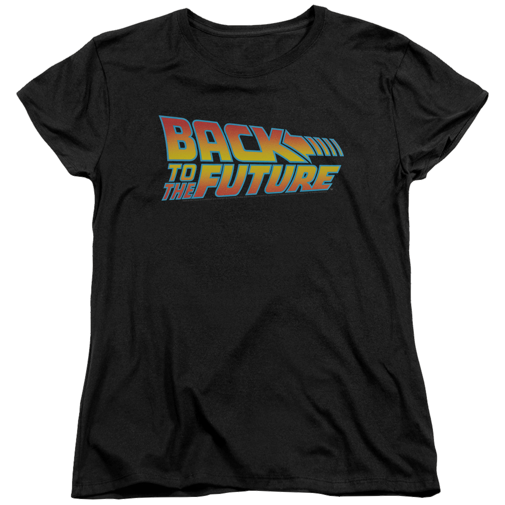 Back To The Future Logo - Women's T-Shirt Women's T-Shirt Back to the Future   