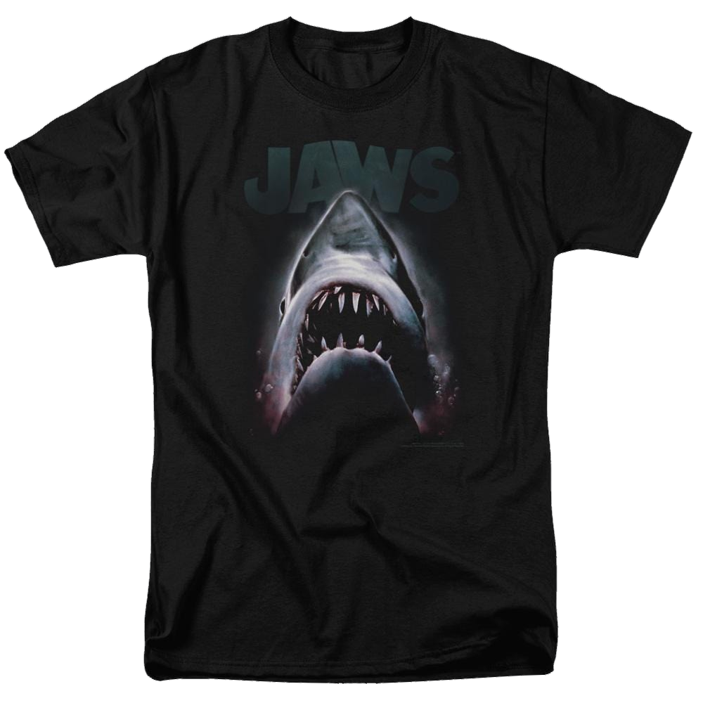 Jaws Terror In The Deep Men's Regular Fit T-Shirt Men's Regular Fit T-Shirt Jaws   