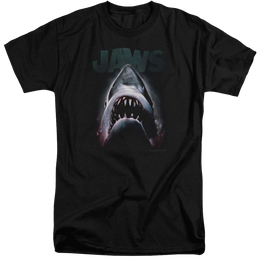 Jaws Terror In The Deep Men's Tall Fit T-Shirt Men's Tall Fit T-Shirt Jaws   