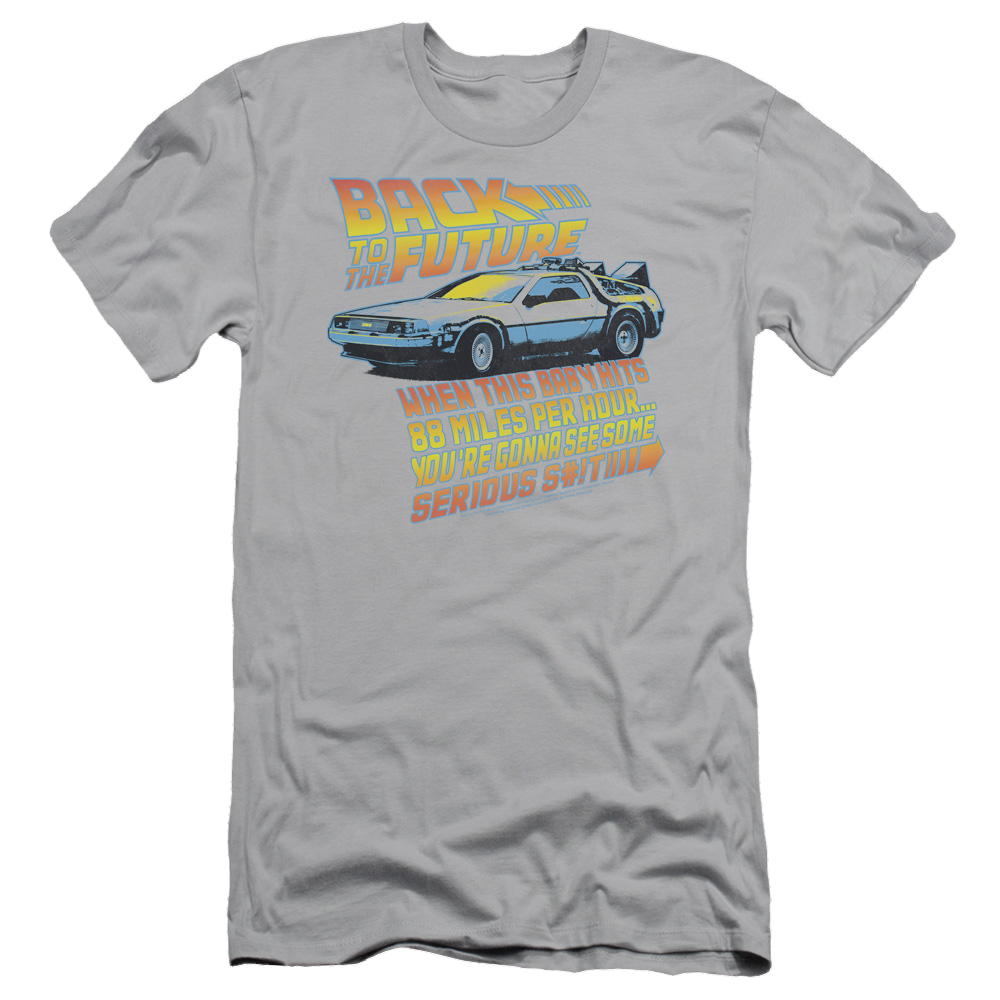 Back To The Future 88 Mph - Men's Slim Fit T-Shirt Men's Slim Fit T-Shirt Back to the Future   