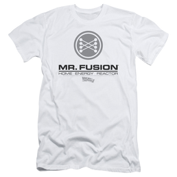 Back to the Future II Mr. Fusion Logo - Men's Slim Fit T-Shirt Men's Slim Fit T-Shirt Back to the Future   
