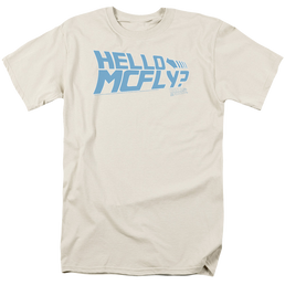 Back To The Future Hello Mcfly - Men's Regular Fit T-Shirt Men's Regular Fit T-Shirt Back to the Future   