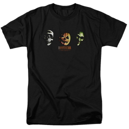 Halloween Three Masks Men's Regular Fit T-Shirt Men's Regular Fit T-Shirt Halloween   