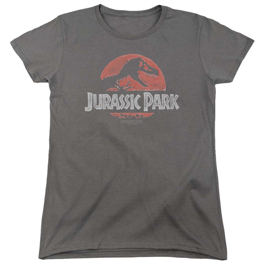 Jurassic Park Faded Logo Women's T-Shirt Women's T-Shirt Jurassic Park   