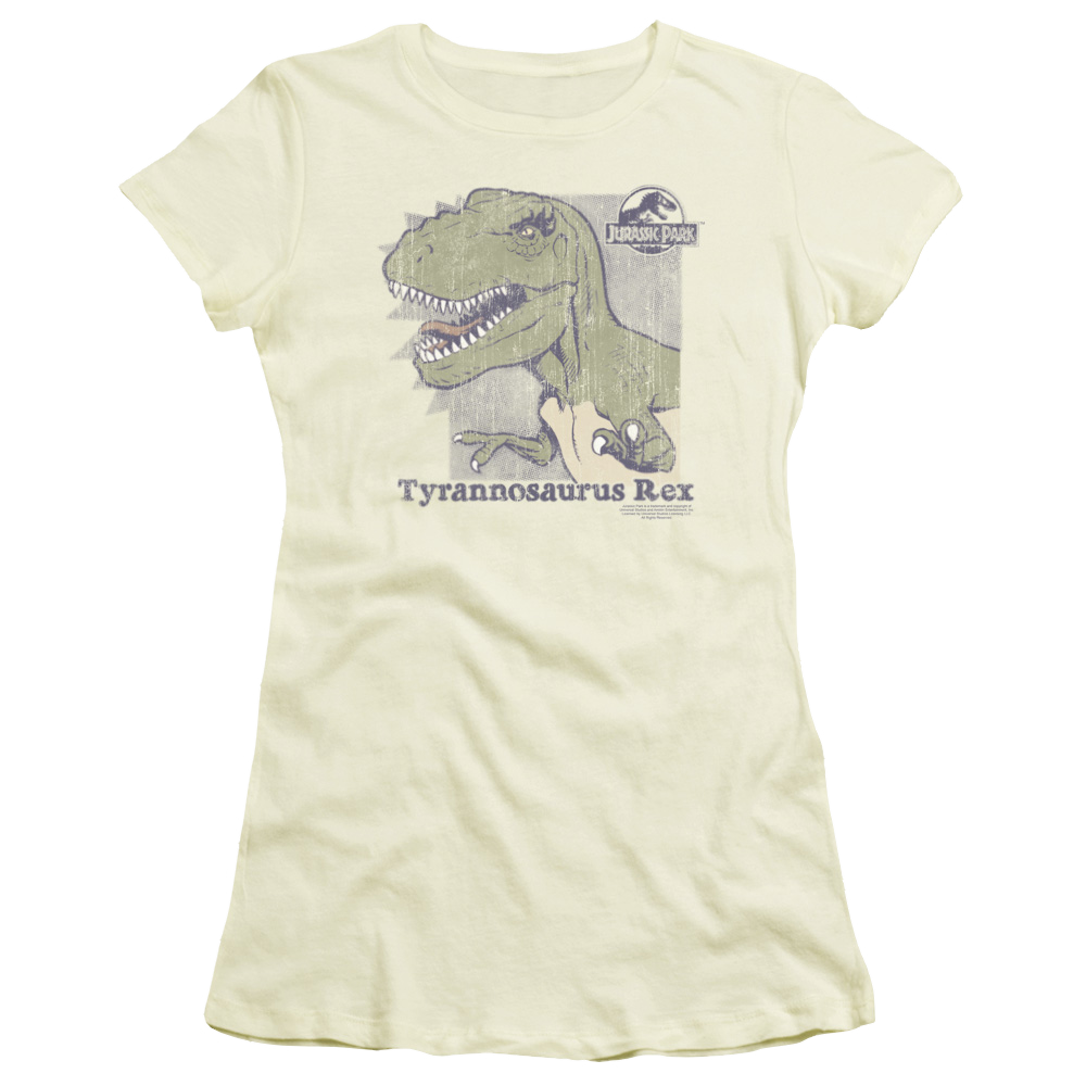 Jurassic Park Retro Rex Juniors T-Shirt Juniors T-Shirt Jurassic Park   