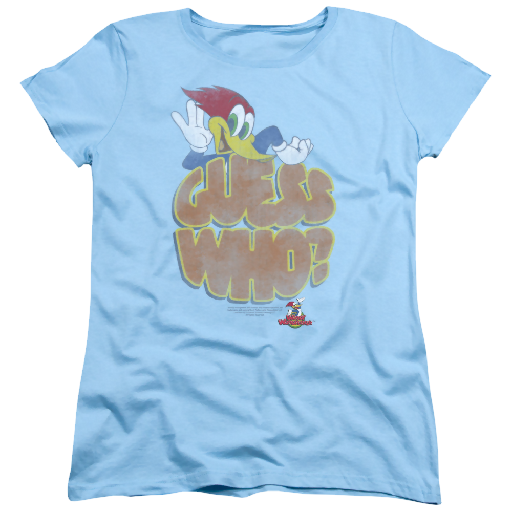 Woody Woodpecker Guess Who - Women's T-Shirt Women's T-Shirt Woody Woodpecker   