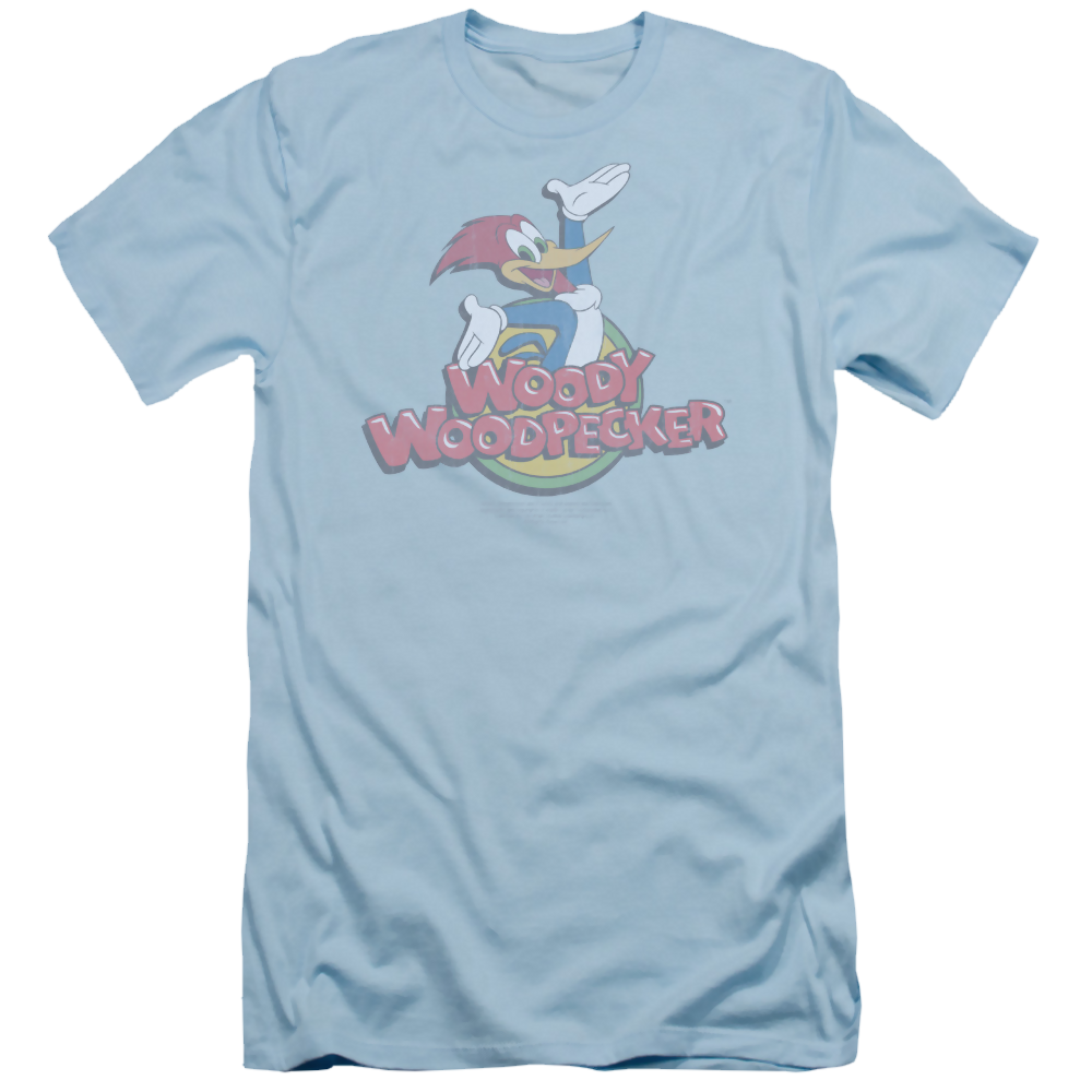 Woody Woodpecker Retro Fade - Men's Slim Fit T-Shirt Men's Slim Fit T-Shirt Woody Woodpecker   