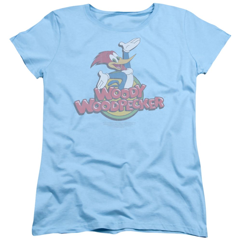 Woody Woodpecker Retro Fade - Women's T-Shirt Women's T-Shirt Woody Woodpecker   