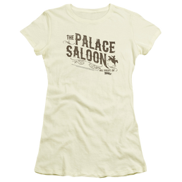 Back to the Future III Palace Saloon - Juniors T-Shirt Juniors T-Shirt Back to the Future   